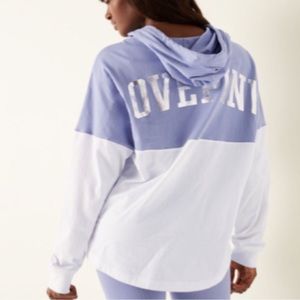 VS Pink Colorblock hoodie Tee